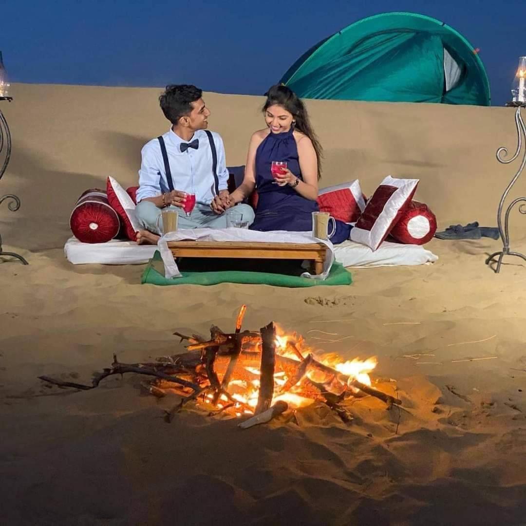 Sam Dunes Desert Safari Camp 호텔 자이살메르 외부 사진